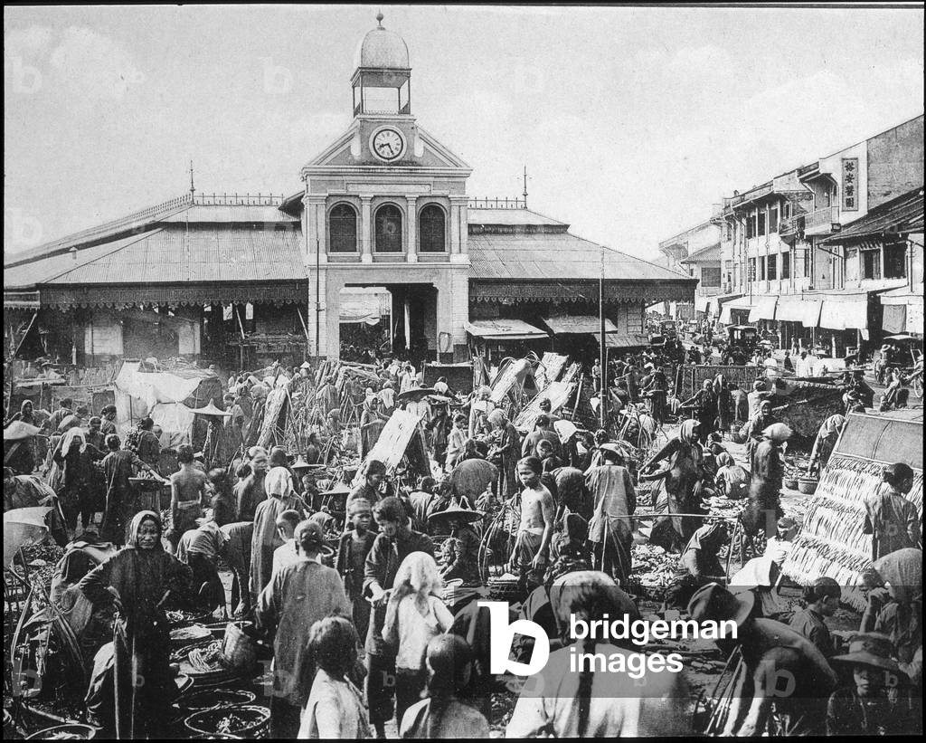 Marche en Cochinchine, “” Souvenir de la Cochinchine et du Cambodia”, Crespin, c. 1924.