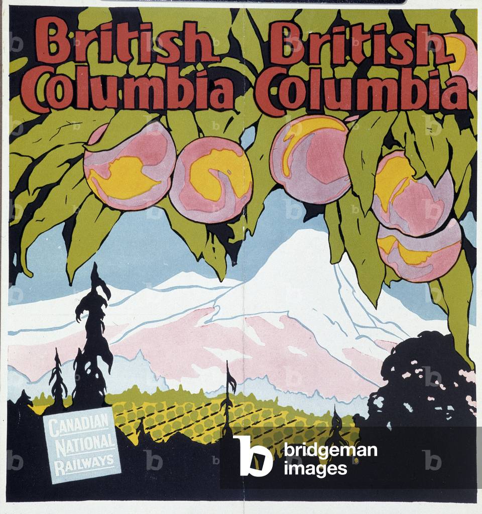 British Columbia: British Columbia - Advertising brochure for railways crossing Canada, n.d., ca. 1921.