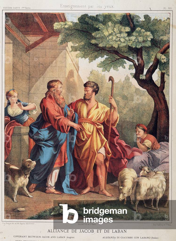 Covenant of Jacob and Laban in “Holy History”, ed. Hachette