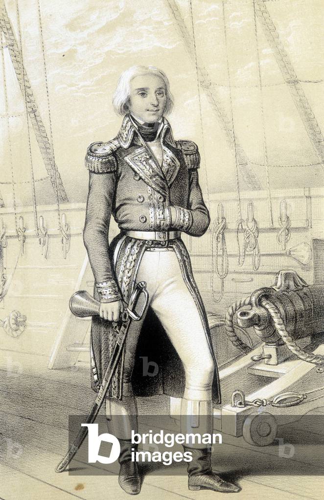 Brueys - in “” Galerie historique de la Revolution Française”” by Albert Maurin, ed. Paris 1843
