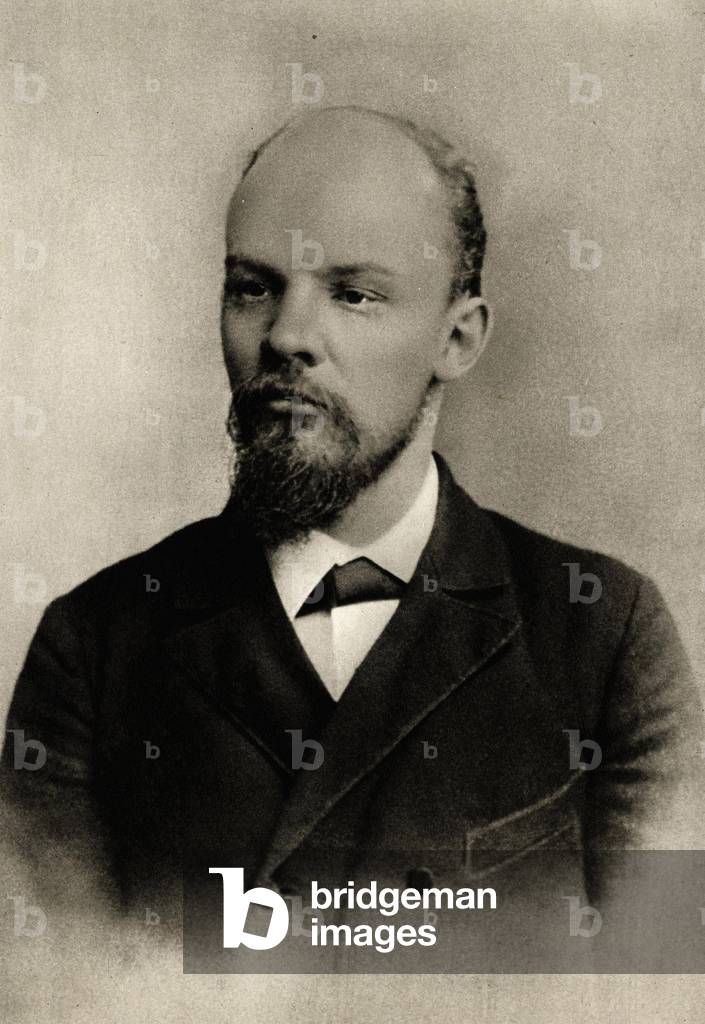 Lenin (Vladimir Ilyich Ulyanov said, 1870-1924) student, Saint Petersburg, 1897 -