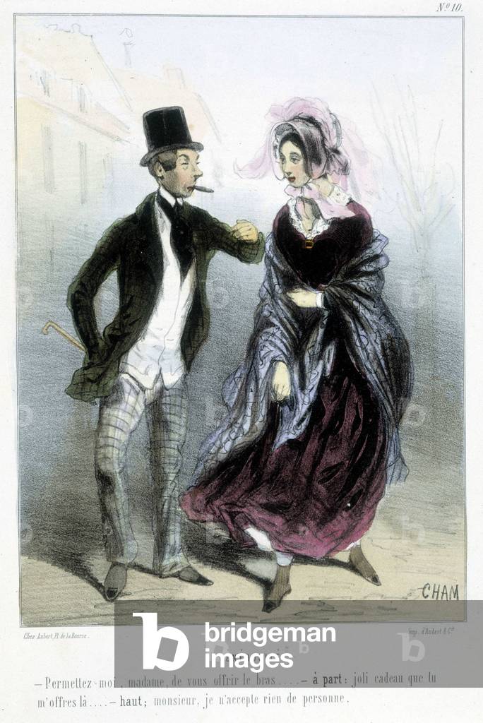 Immagine di Disegno "Generosità - in «» Madeleines»» di Cham" di Amédée de Noé