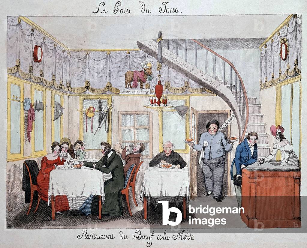 Restaurant Hall “” Beef in Fashion”” v. 1820