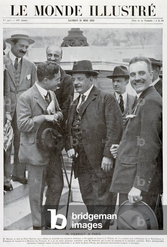 M. Herriot in Paris - in 