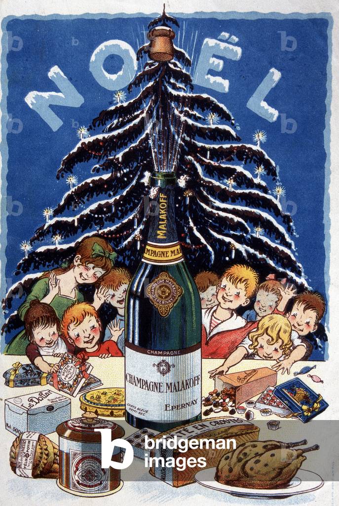 Advertising drink for Malakoff champagne, deb. 20th century