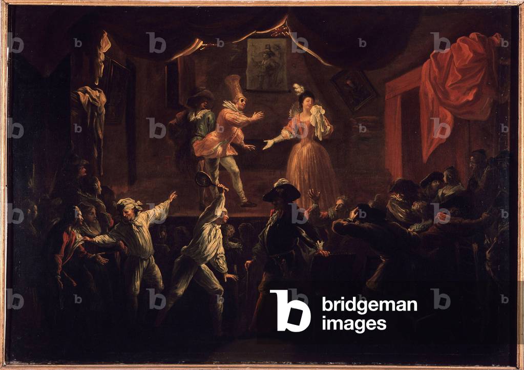 Deplorabili successi di questo pezzo. Uno dei palmisti i cui vestiti erano stati derobe, dà una grande racchet