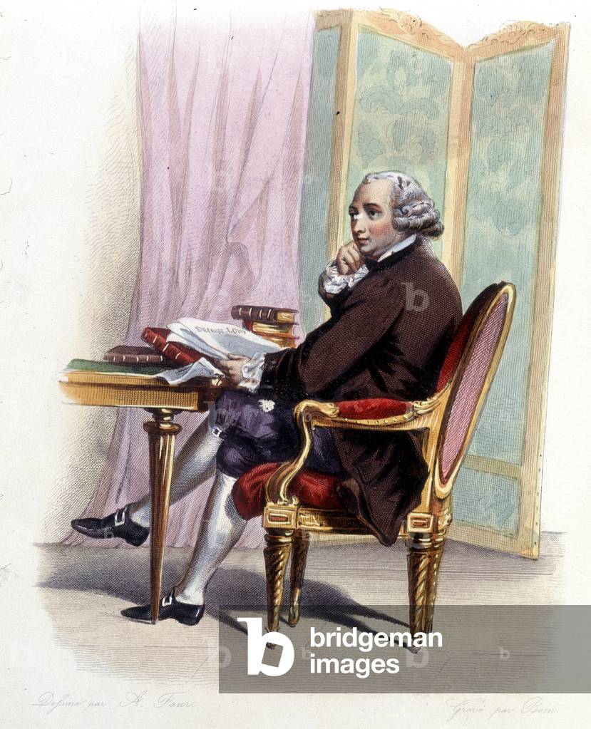 Malesherbes - in “” Le Plutarque francais””, Ed. Mennechet, 1844-1847