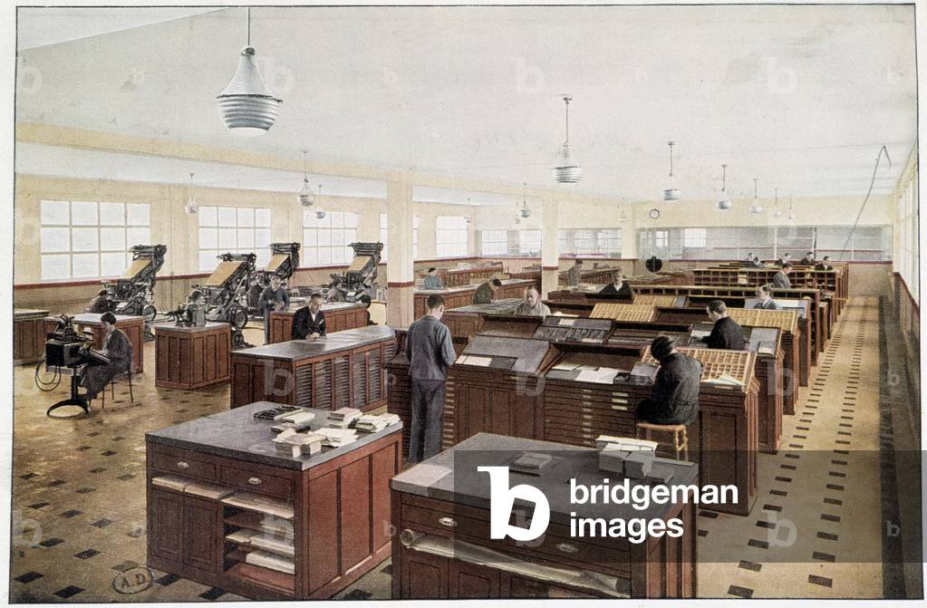 Printing: the typographic composition workshop