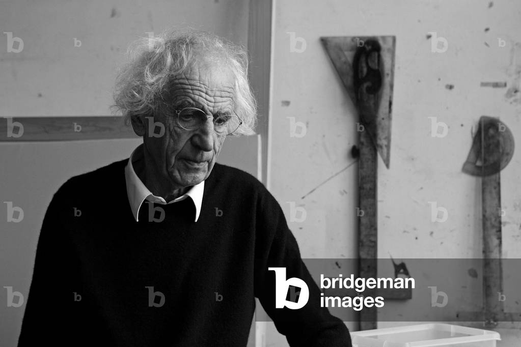 Image de Photographie représentant Portrait de Claude Weisbuch 2008, b/w