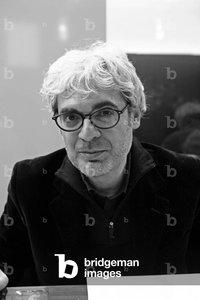 Portrait of Otto Gabos, Italian cartoonist. 36th Angouleme International Film Festival 2009.