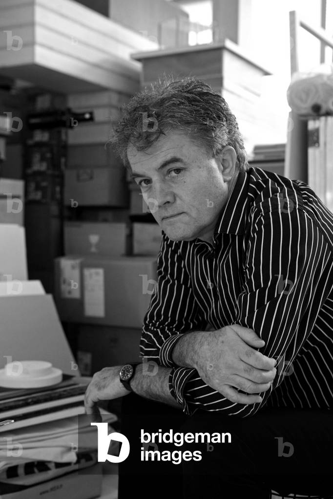 Image of Photography depicting Portrait of Bernard Moninot 2008 by Bernard Moninot, b/w