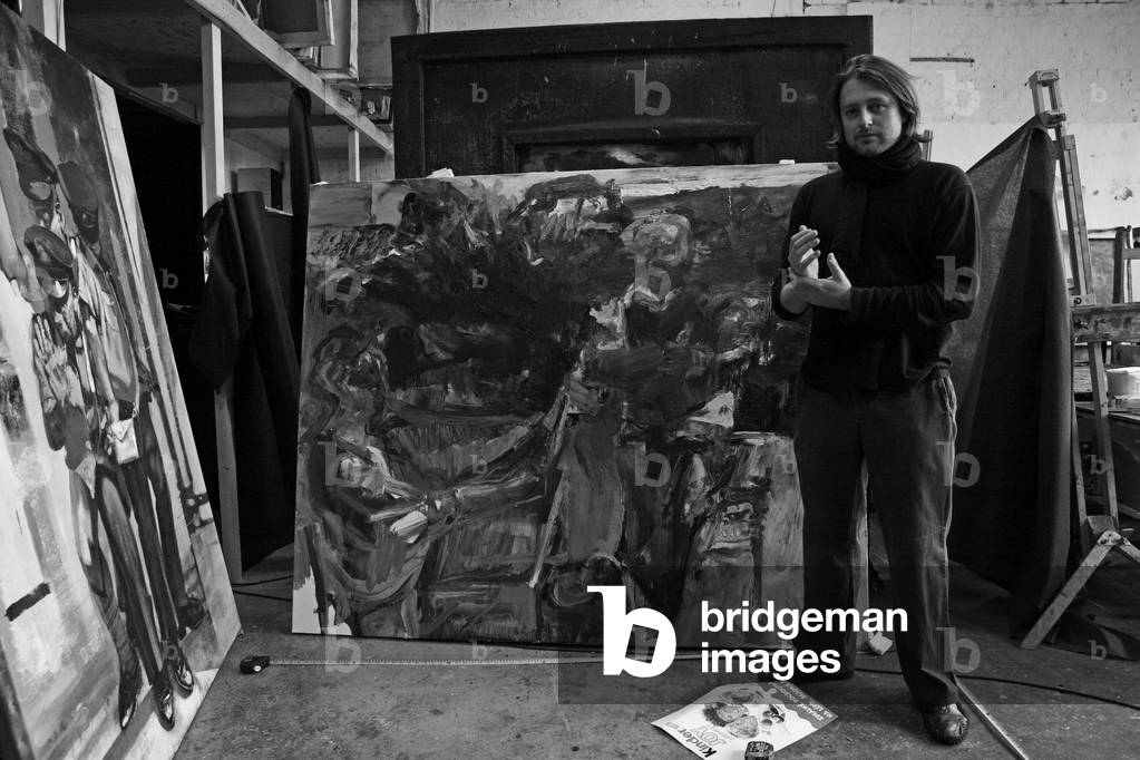 Bild von Fotografie "Porträt von Orlando Mostyn-Owen (Mostyn Owen)" 2008 von Orlando Mostyn-Owen, b/w
