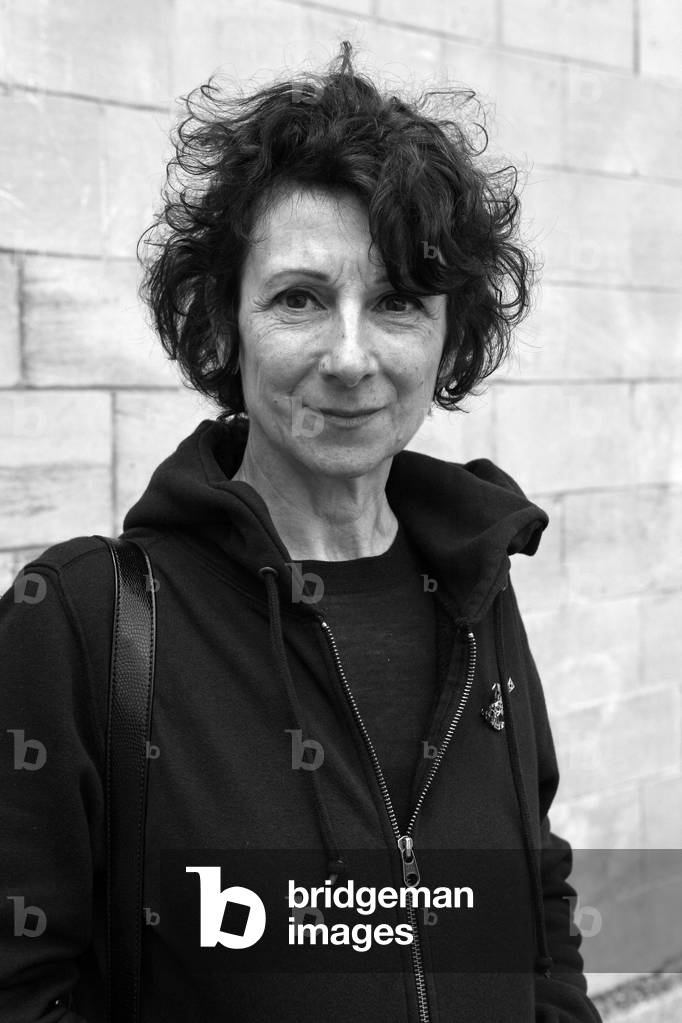 Portrait of Annie Zadek, French writer. Paris, June 5, 2009.