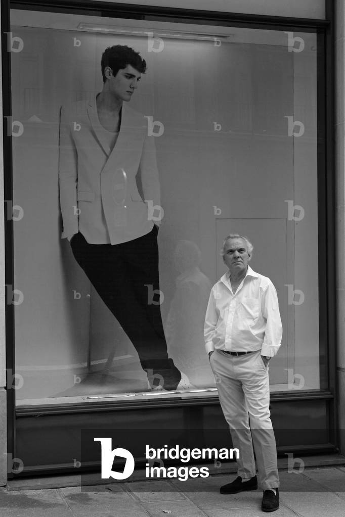 Portrait of Emmanuel, French artist. Paris on August 5, 2009.
