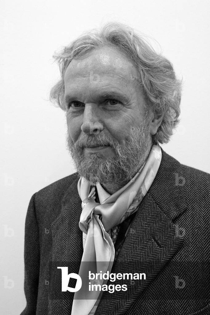 Ritratto di Karsten Greve, gallerista tedesco. Inaugurazione della Fiera Internazionale d'Arte Contemporanea (