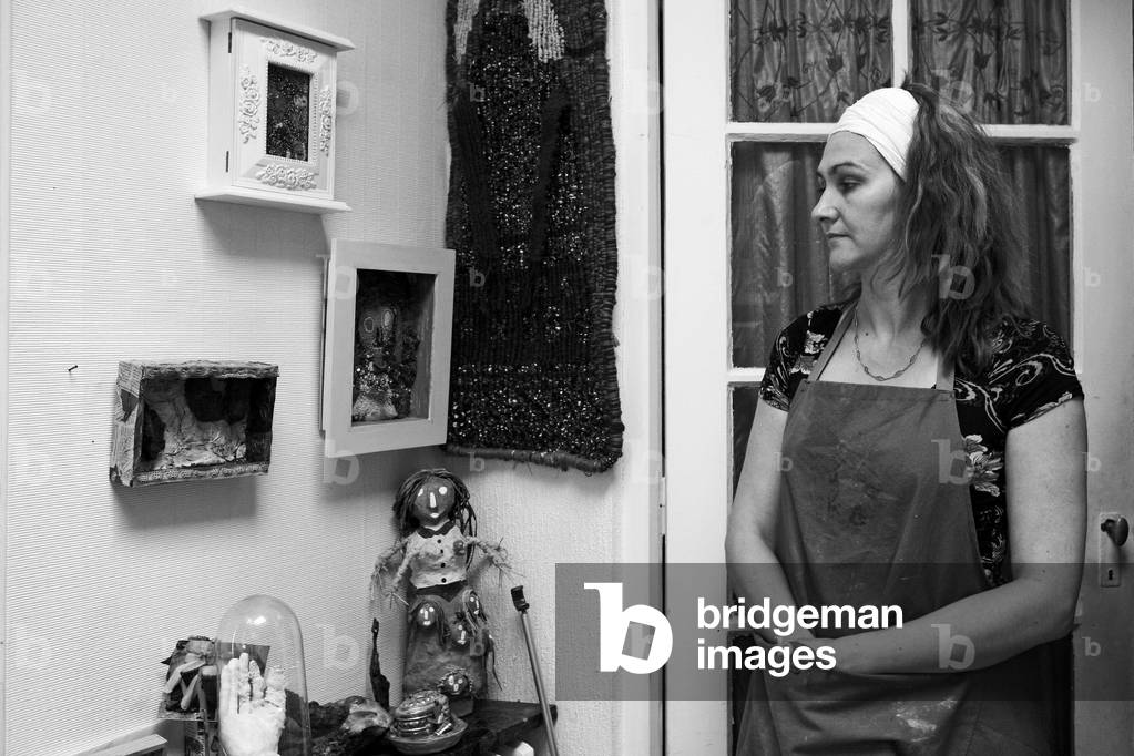 Image de Photographie représentant Portrait de Patricia Berquin 2007 par Patricia Berquin, b/w