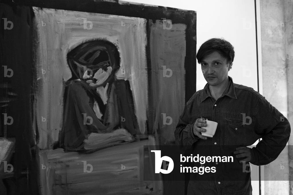 Bild von Fotografie "Porträt von Damien Cabanes" 2008 von Damien Cabanes, b/w