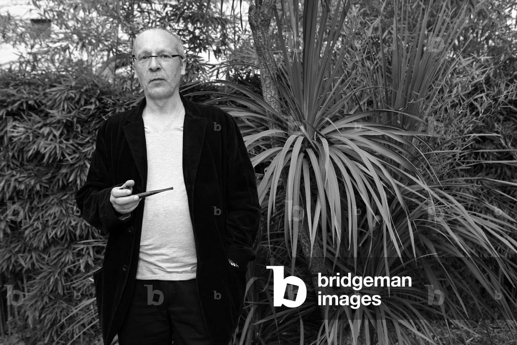 Portrait of Gerald Thupinier, French painter. Opening of the exhibition Georg Baselitz. Hotel des Arts. Toulon on 12 June 2009.