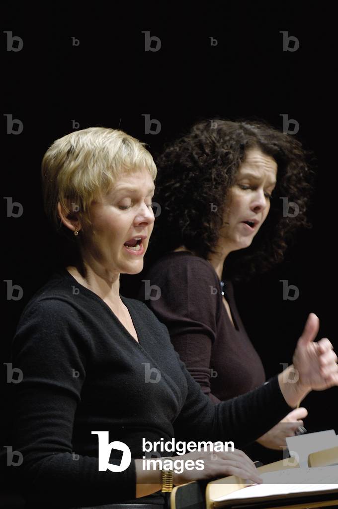Sopranos Barbara Bonney (left)