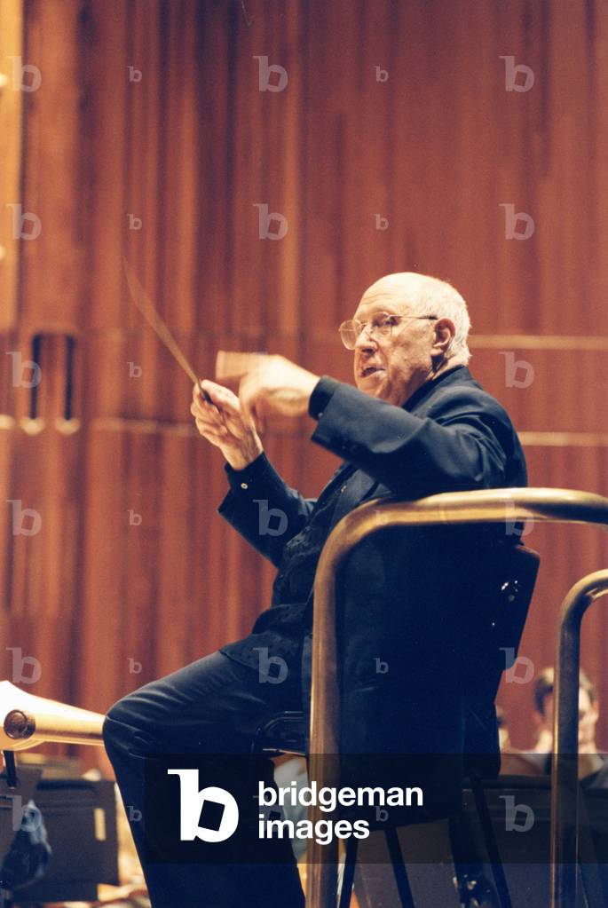 Mistislav (Mstislav) Rostropovich conducting