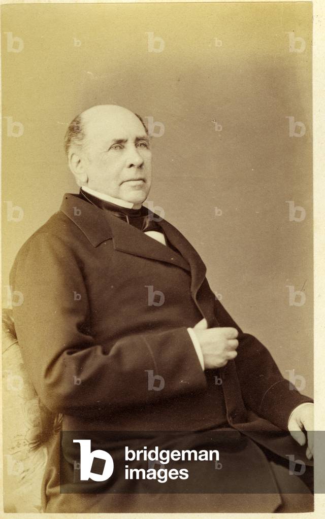 France, Pays de la Loire, Mayenne (53): Portrait of Jules Olivier Le Clerc d'Osmonville (1797-1871), Depute of the Mayenne