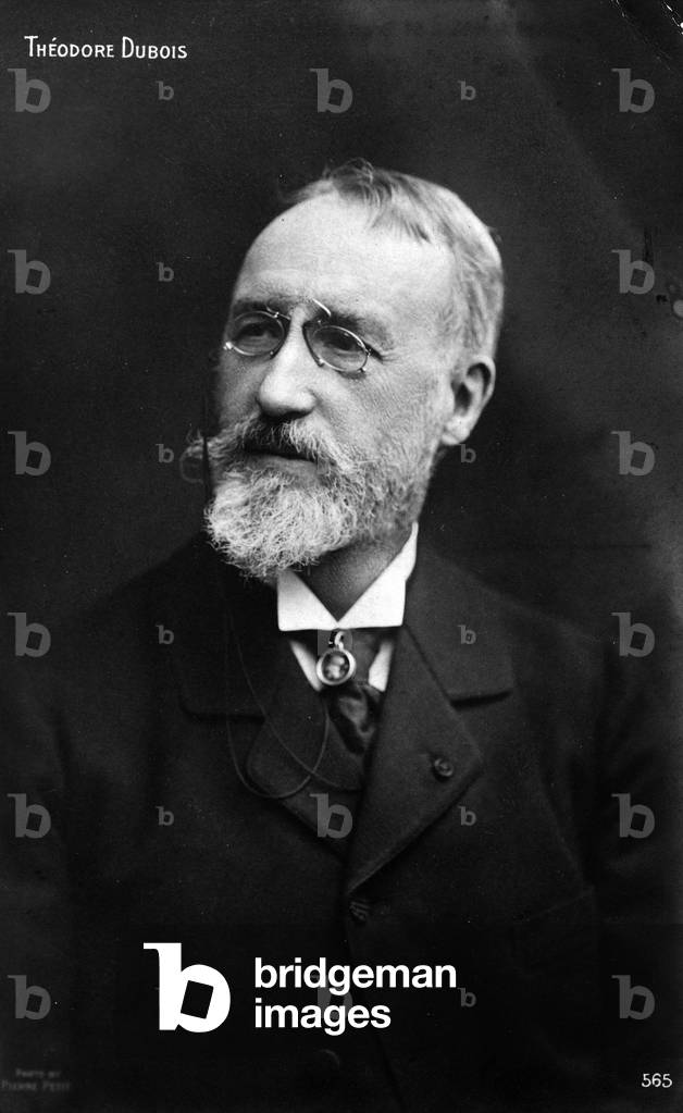 France: photo by Theodore Dubois (1837-1924), organist and composer, 1910