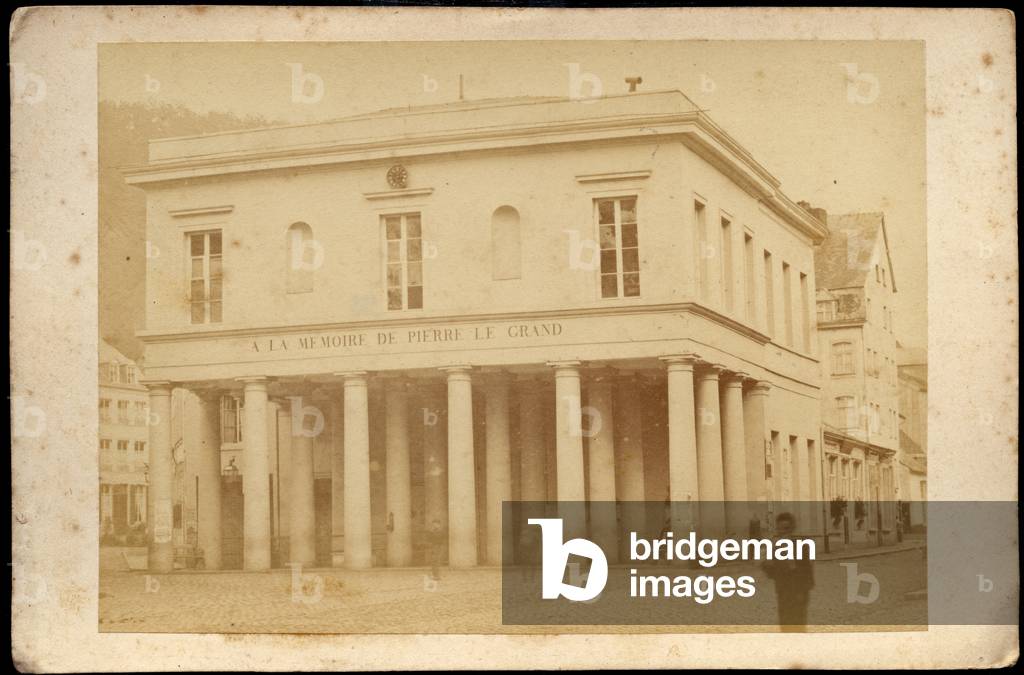 Spa: Thermal building in honor of Pierre the Great, 1880