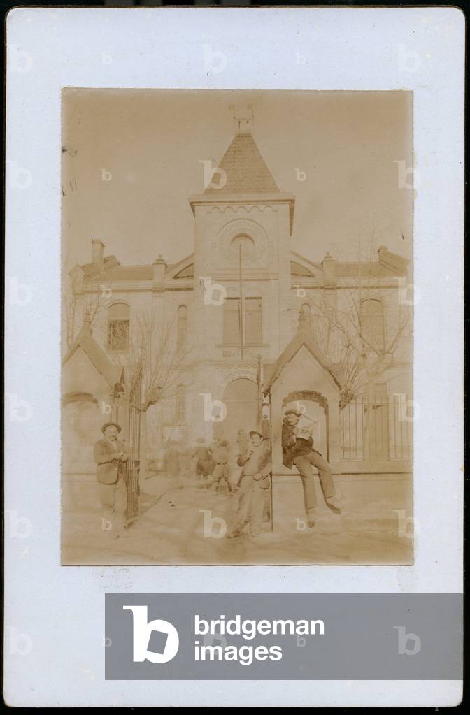 France, Aquitaine, Dordogne (24), Saint Antoine de Breuilh: The mayor of Saint Antoine de Breuilh, 1880