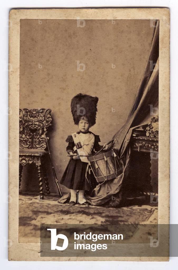 France, Imperial Prince of the 1st Regiment of the Grenadiers of the Train Station, 1860