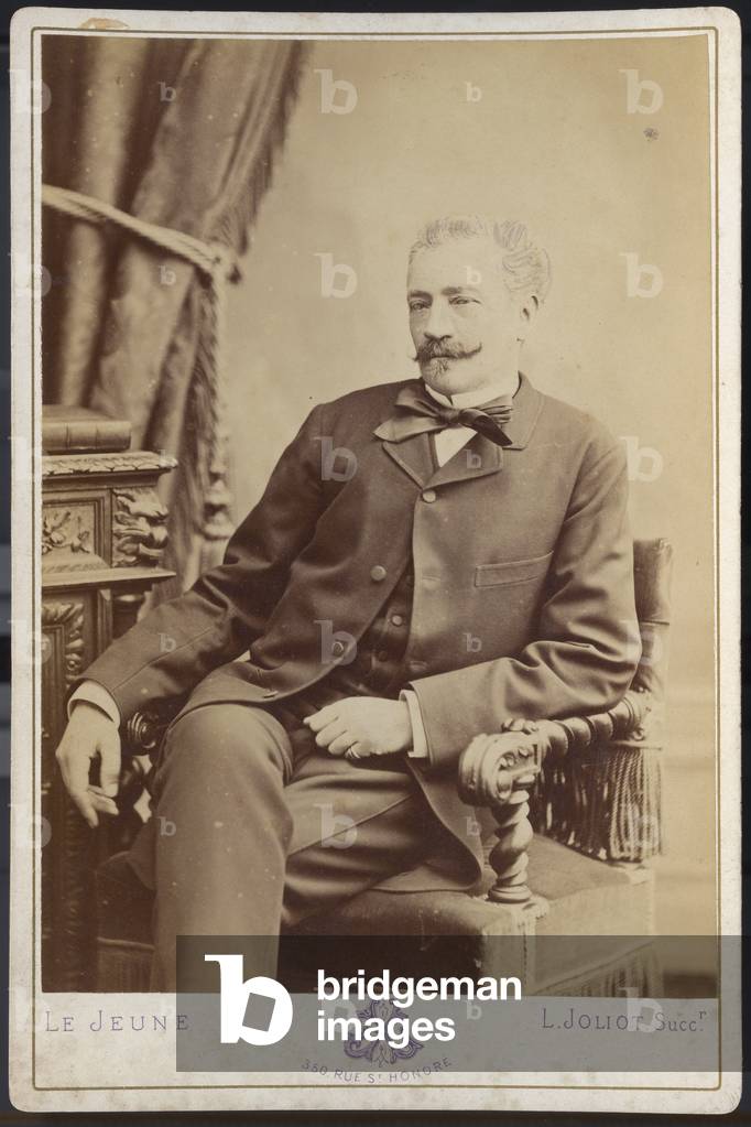 Studio portrait of the Earl of Dreux-Breze (Dreux Breze), 1875