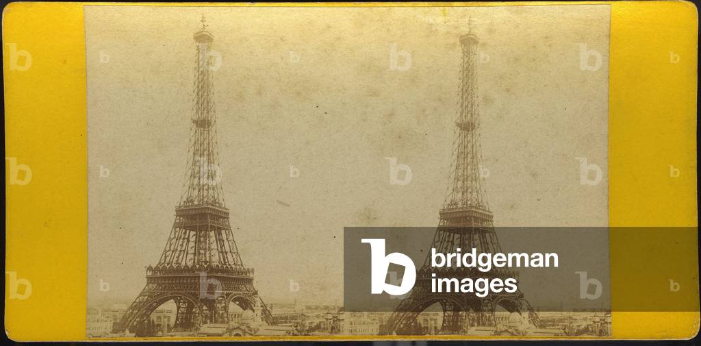 Francia, Ile-de-France, Parigi (75): Esposizione Universale, la Torre Eiffel, 1889