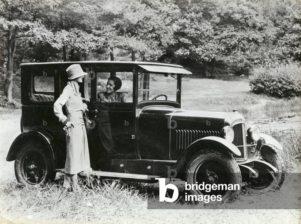 A Citroen B12 inner driving, 1925 - B12