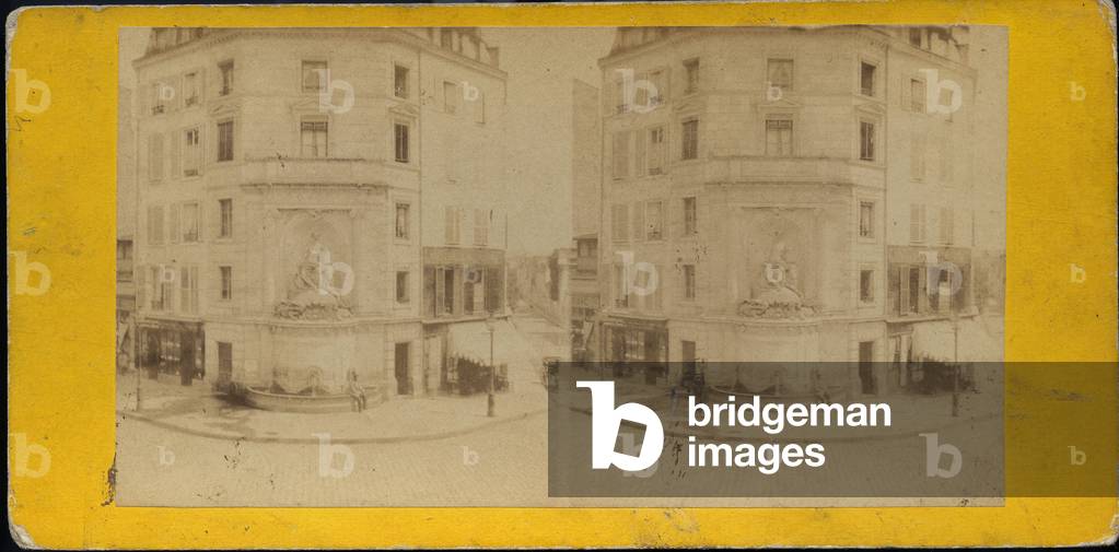 France, Ile-de-France, Paris (75): La Fontaine Cuvier, 1865 - Alphonse Vigreux