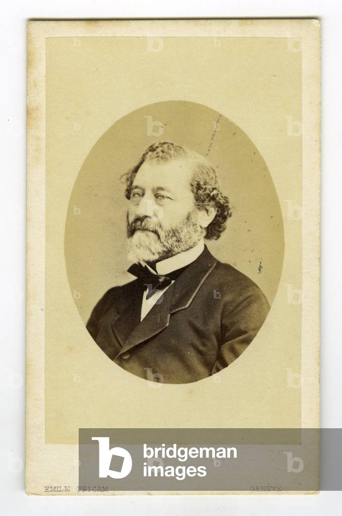 Geneve, Switzerland, Studio portrait of Monsieur Agenor, Earl of Gasparin (1810-1871), politician and agronomist, 1860