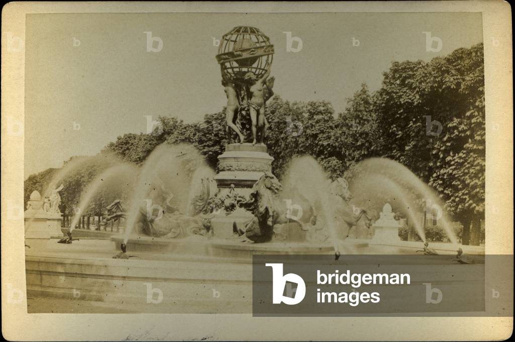 France, Ile-de-France, Paris (75): Jardin du Luxembourg, the fountain by Jean Baptiste Carpeaux (1827-1875), 1875