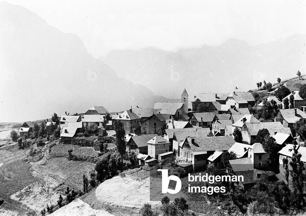 France, Rhone-Alpes, Isere (38), Villard-Reculas (Villard Reculas): massif of Belledonne, 1923