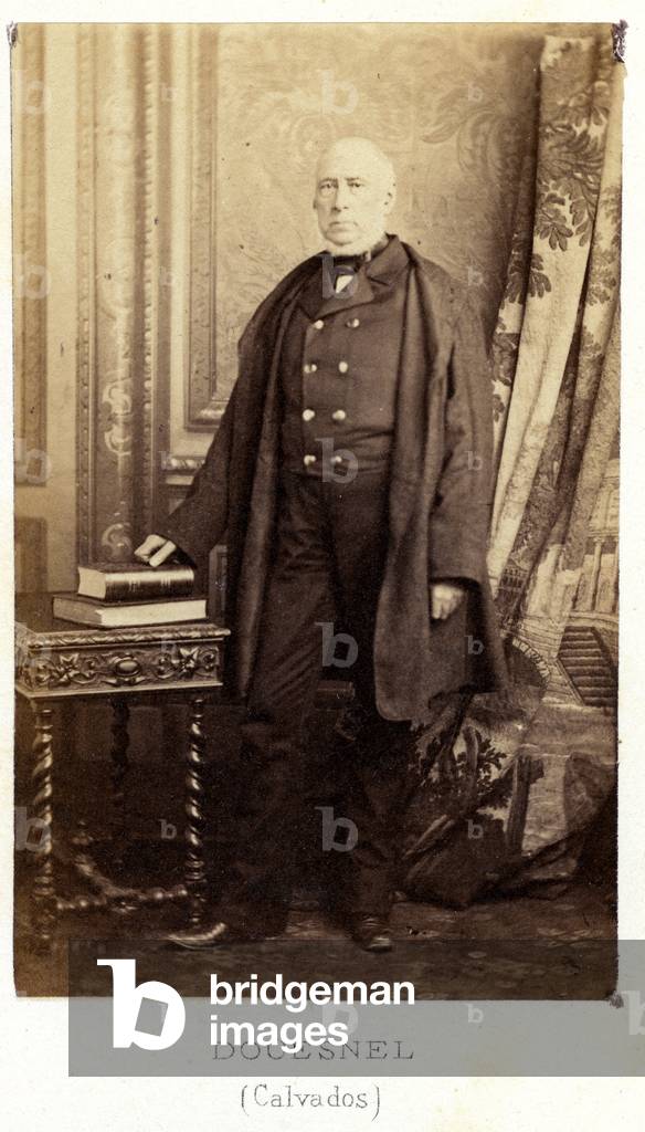 France, Lower Normandy (Lower Normandy), Calvados (14): Portrait of Alexandre Robert Douesnel-Dubosq (Douesnel Dubosq) (1798-1877), depute of Calvados