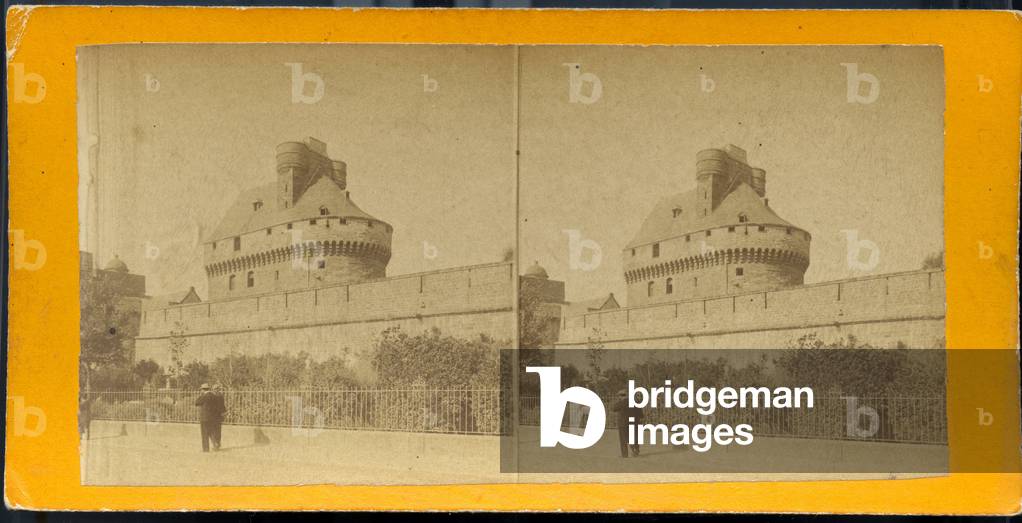 France, Brittany, Ile-et-Vilaine (35), Saint Malo: Le dungeon du Chateau de Saint Malo, 1890