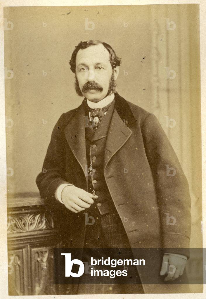 France, Haute-Normandy, Eure (27): Portrait of Philemon Paul Fouquet (1817-1872), depute of the Eure