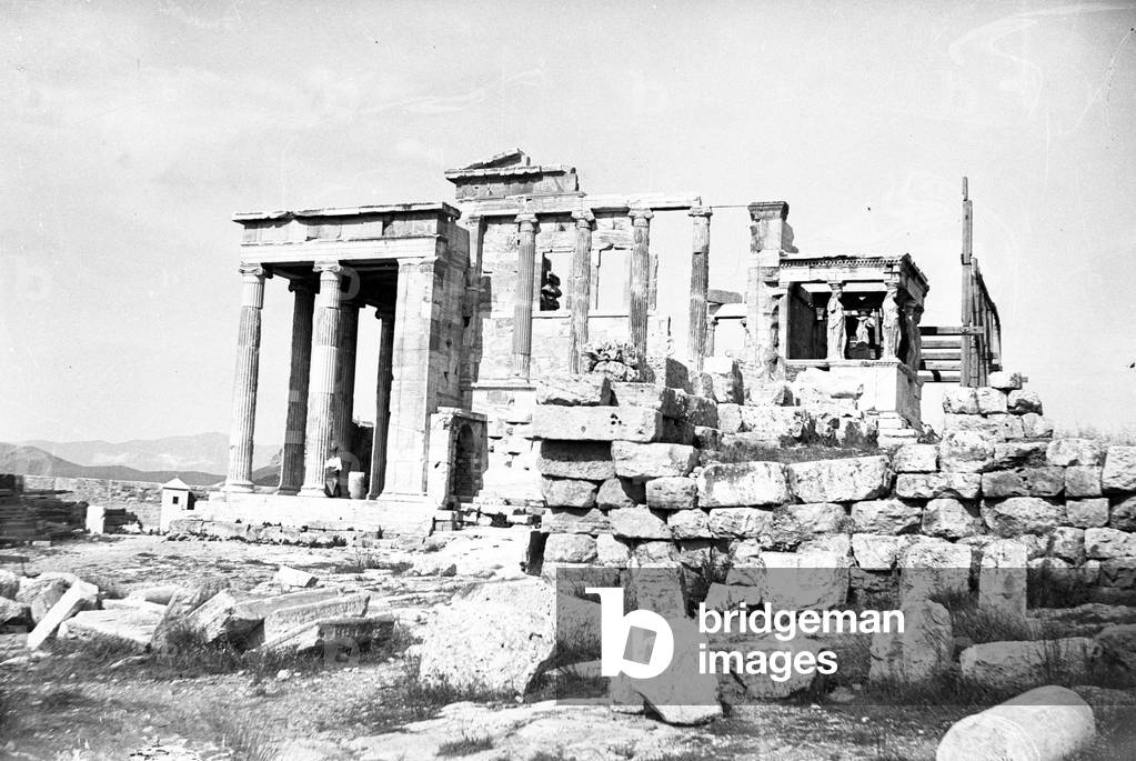Greece, Athenes: The Parthenon and its ruins, 1890