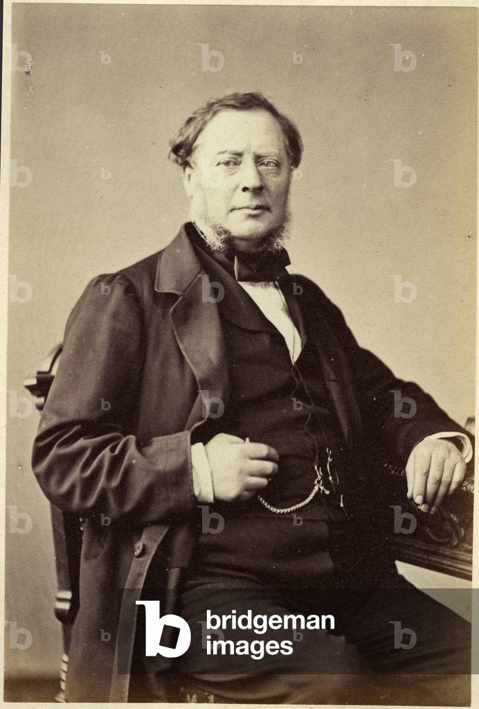 France, Franche-Comte (Franche Comte), Haute-Saone (70): Portrait of the Marquis Ferdinand de Grammont (1805-1889), Depute of the Haute Saone