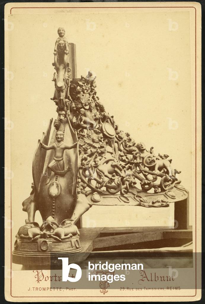 France, Champagne Ardenne, 0, Reims: Le candelabre de Saint Remy, 1880