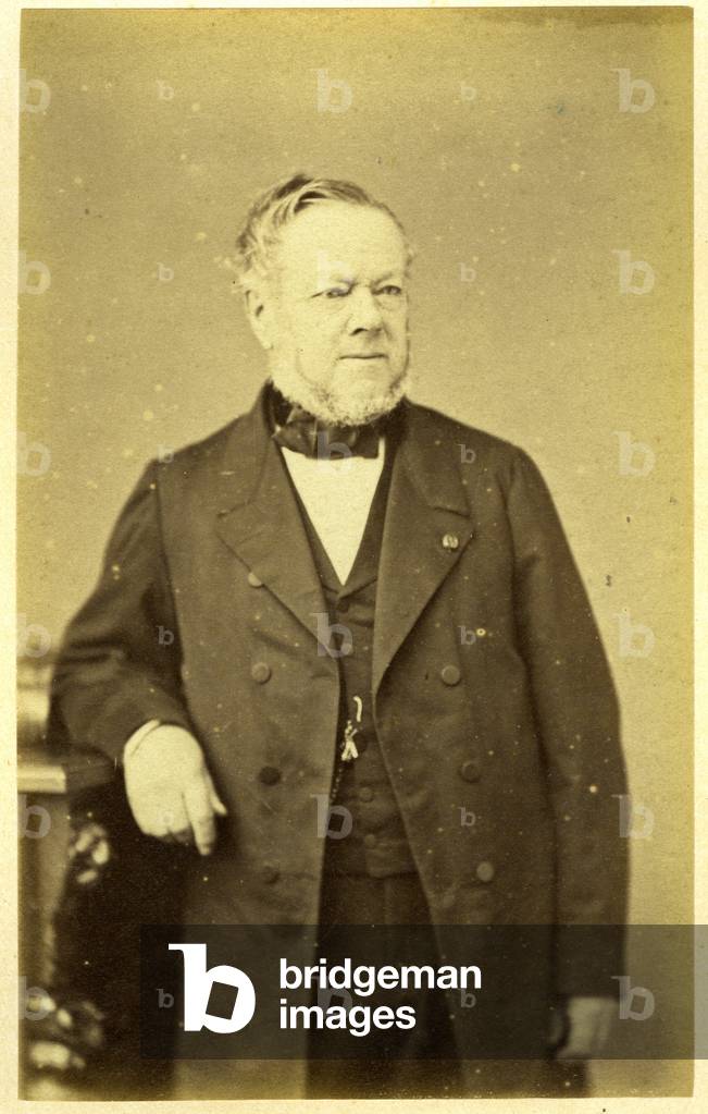 France, Champagne-Ardenne (Champagne Ardenne), Marne (51): Portrait of Justin Haudos (1797-1864), Depute of the Marne