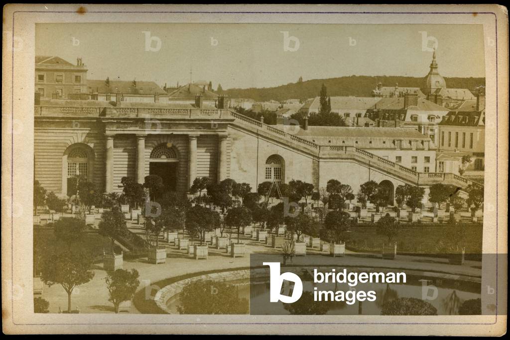 France, Ile-de-France, Yvelines (78), Versailles: L'orangerie, 1875