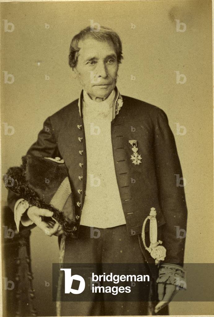 France, Midi-Pyrenees (Midi Pyrenees), Tarn (81): Portrait of Pierre, Jean, Marie dit Gustave Daguilhon-Pujol (Daguilhon Pujol) (1792-1882), depute of the Tarn