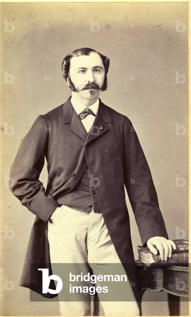 France, Franche-Comte (Franche Comte), Jura (39): Portrait of Victor Edouard Dalloz (1826-1886), depute of the Jura