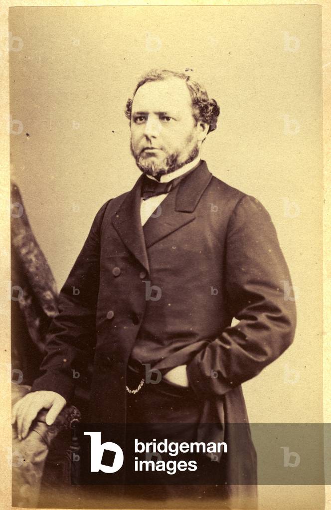 France, Languedoc-Roussillon (Languedoc Roussillon), Gard (30): Portrait of Auguste Louis Antoine Fabre (1820-1878), Depute of the Gard