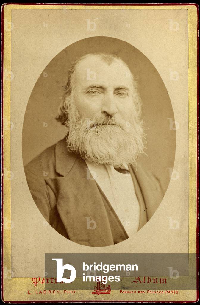 Paris: portrait of Senator Jean Masse (1817-1909), former Senator of the Nievre of the 3rd republic, 1885