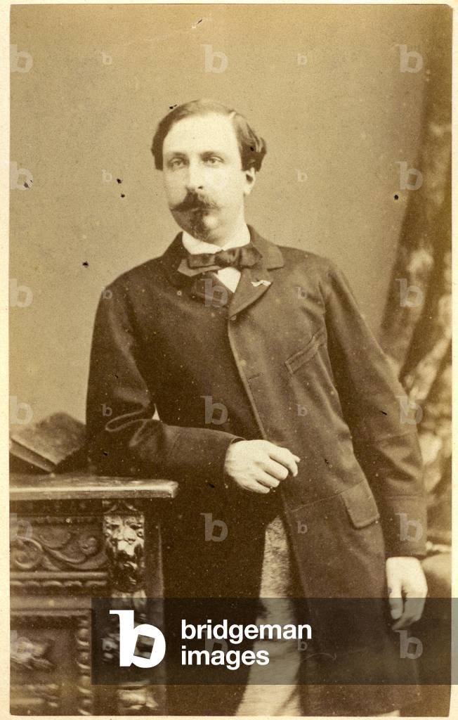 France, Languedoc-Roussillon (Languedoc Roussillon), Gard (30): Portrait of Edouard Francois Andre (1833-1894), Depute of Gard