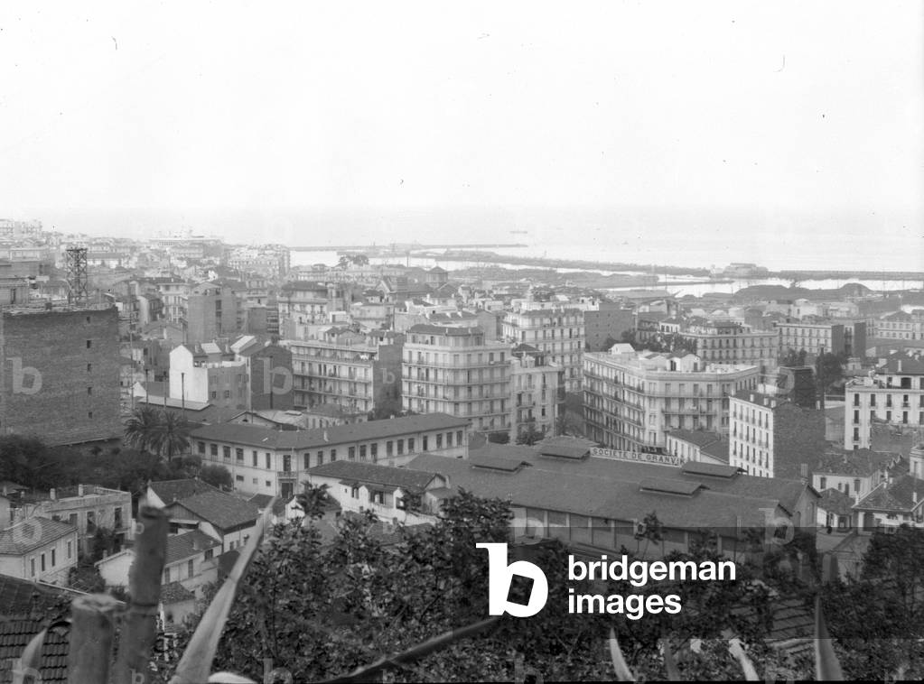 Algeria, Algiers: European district by the sea, 1900